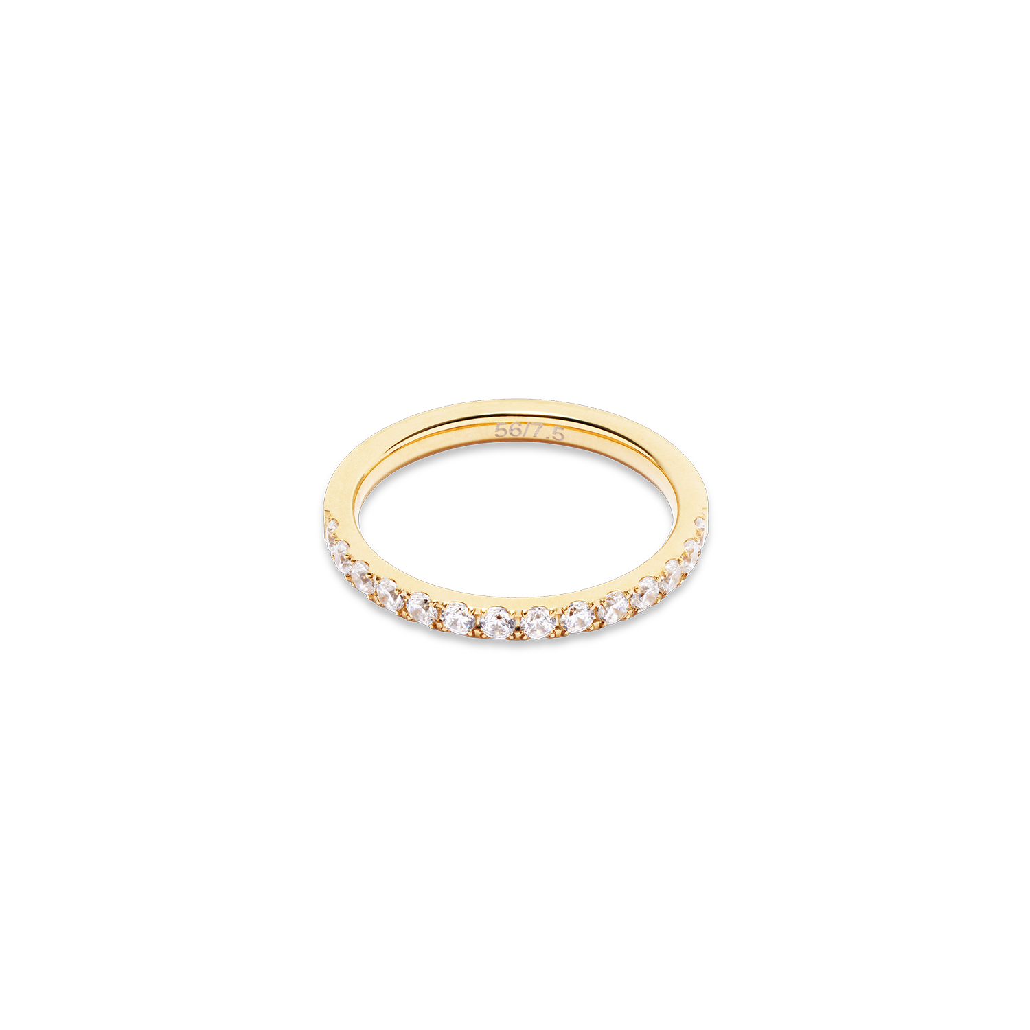 coeur-de-lion-eternal-love-ring-gold-kristall image 1
