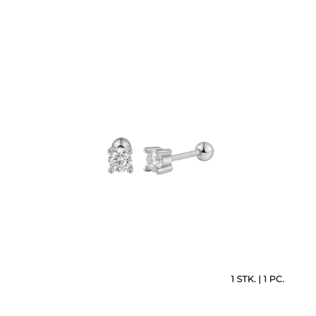 xenox-piercing-ohrstecker-925-sterlingsilber-rhodiniert-zirkonia image 1