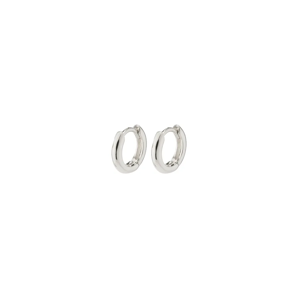 pilgrim-tyra-chunky-mini-hoops-versilbert image 1