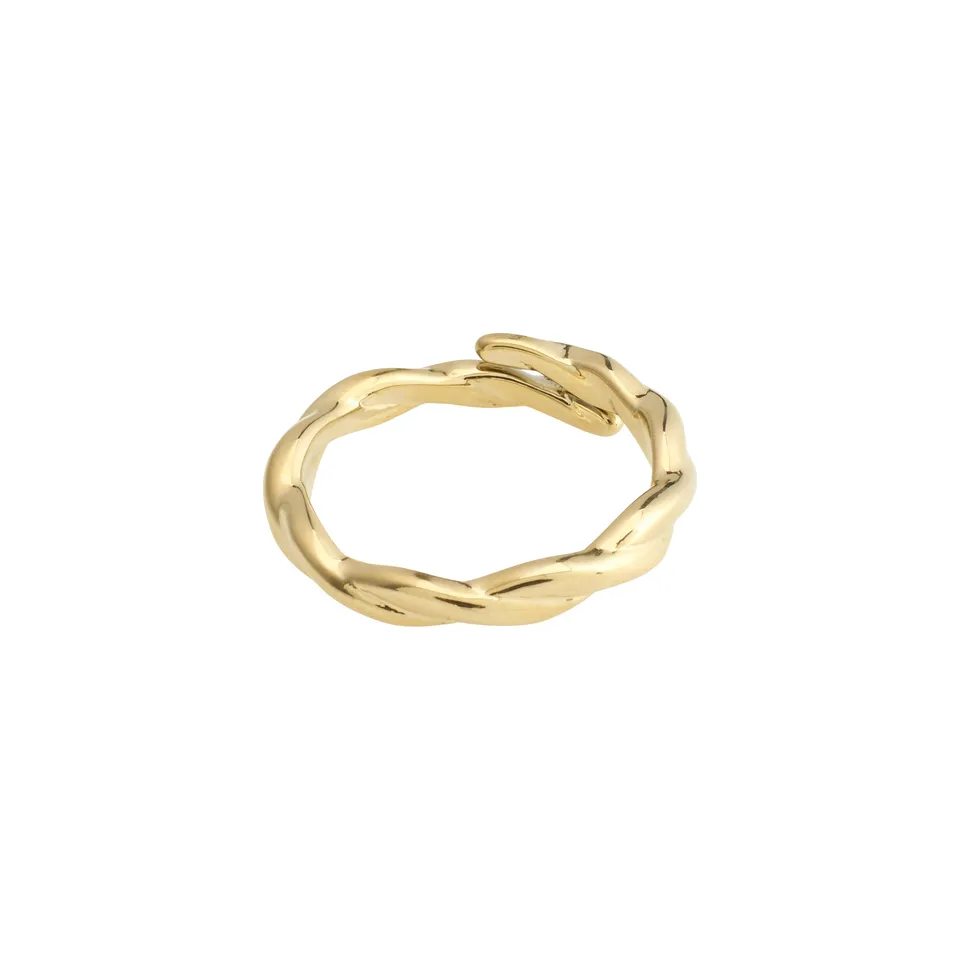 pilgrim-lulu-twirl-stacking-ring-vergoldet image 1