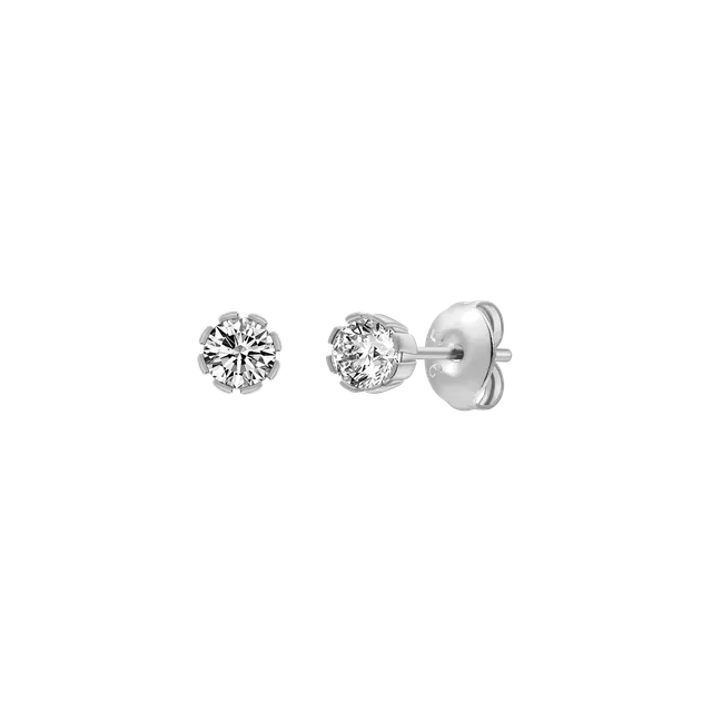xenox-pure-essentials-ohrringe-925-silber-rhodiniert-zirkonia-xs10625 image 1