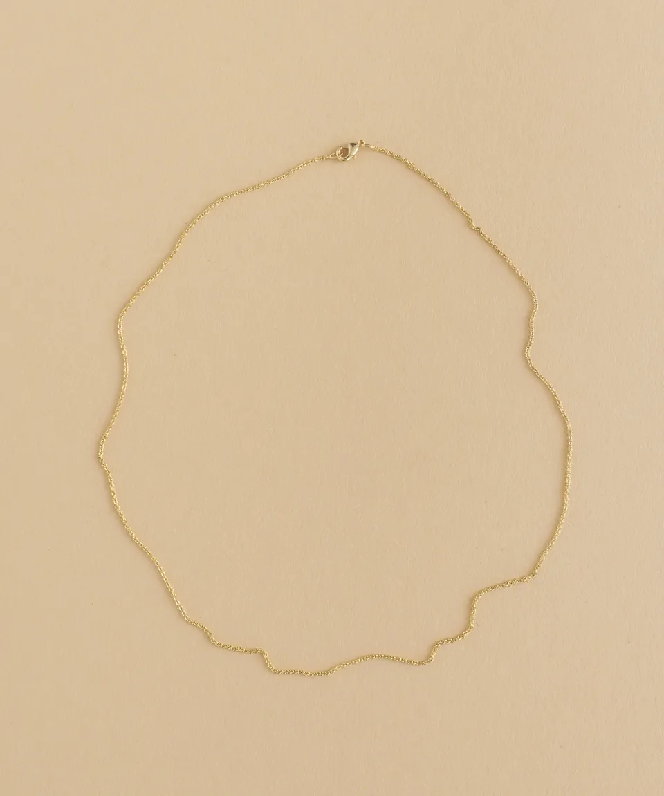 wald-berlin-wald-world-gold-necklace-kette-45-cm image 1