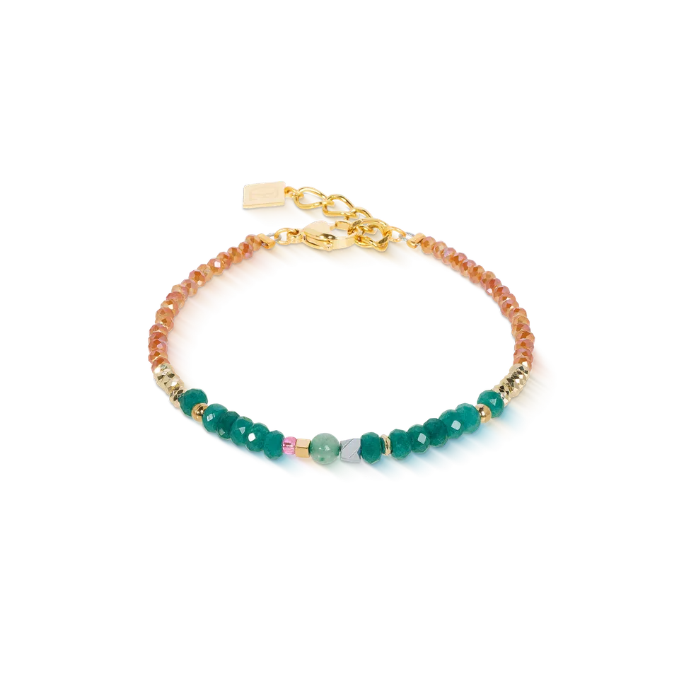 coeur-de-lion-armband-amulett-modern-future-gold-multicolor-boho-edelstein image 1