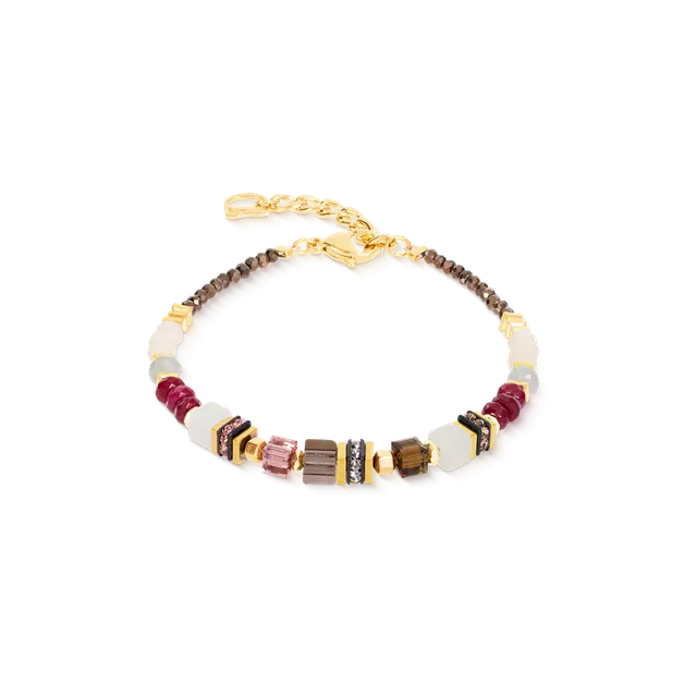 coeur-de-lion-geocube-precious-grace-armband-rose-smoke-17-5-cm image 1