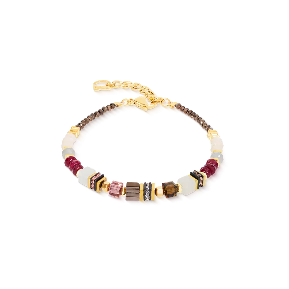 coeur-de-lion-geocube-precious-grace-armband-rose-smoke-17-5-cm image 1