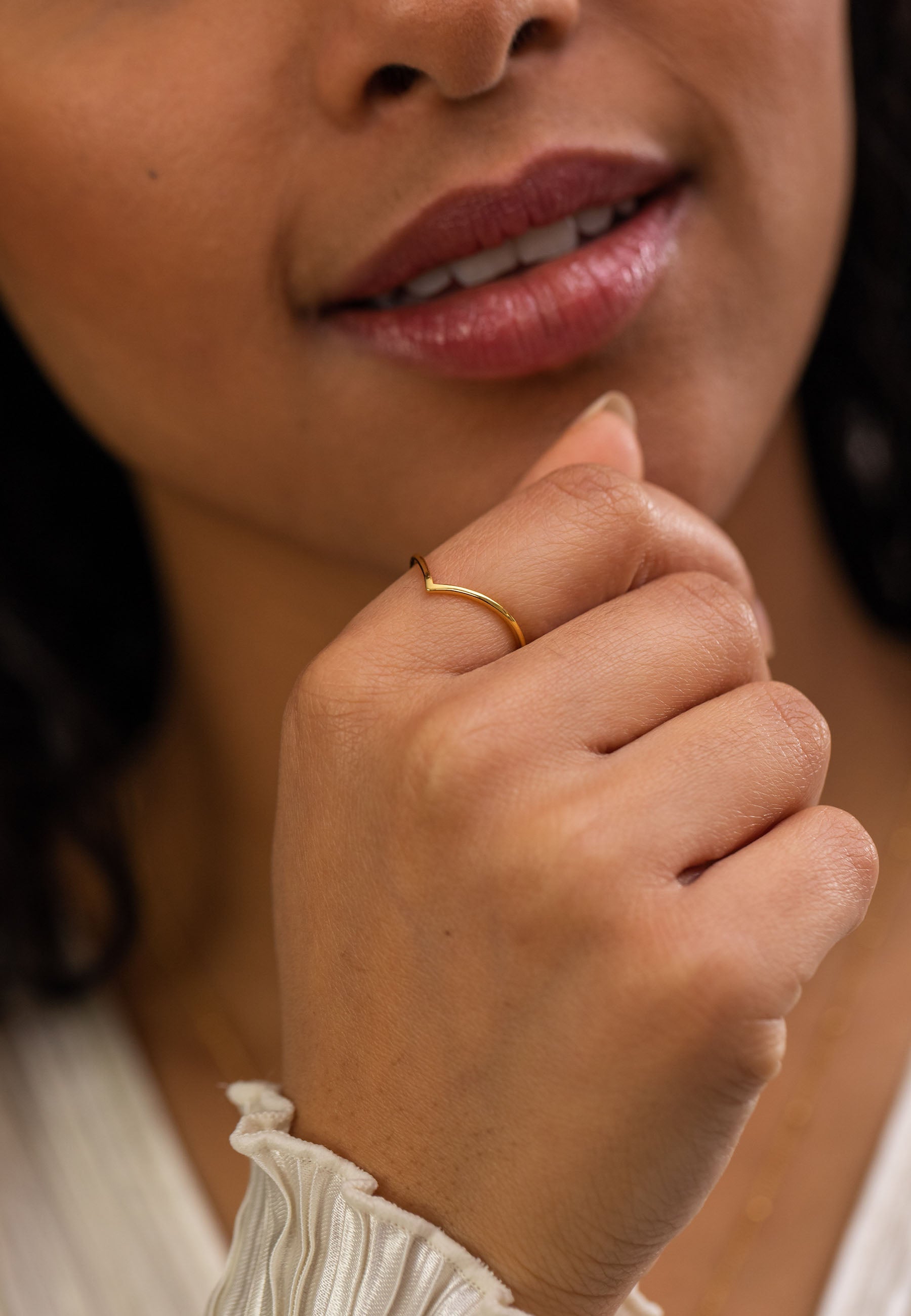purelei-malihini-ring-v-form-filigran-edelstahl image 2
