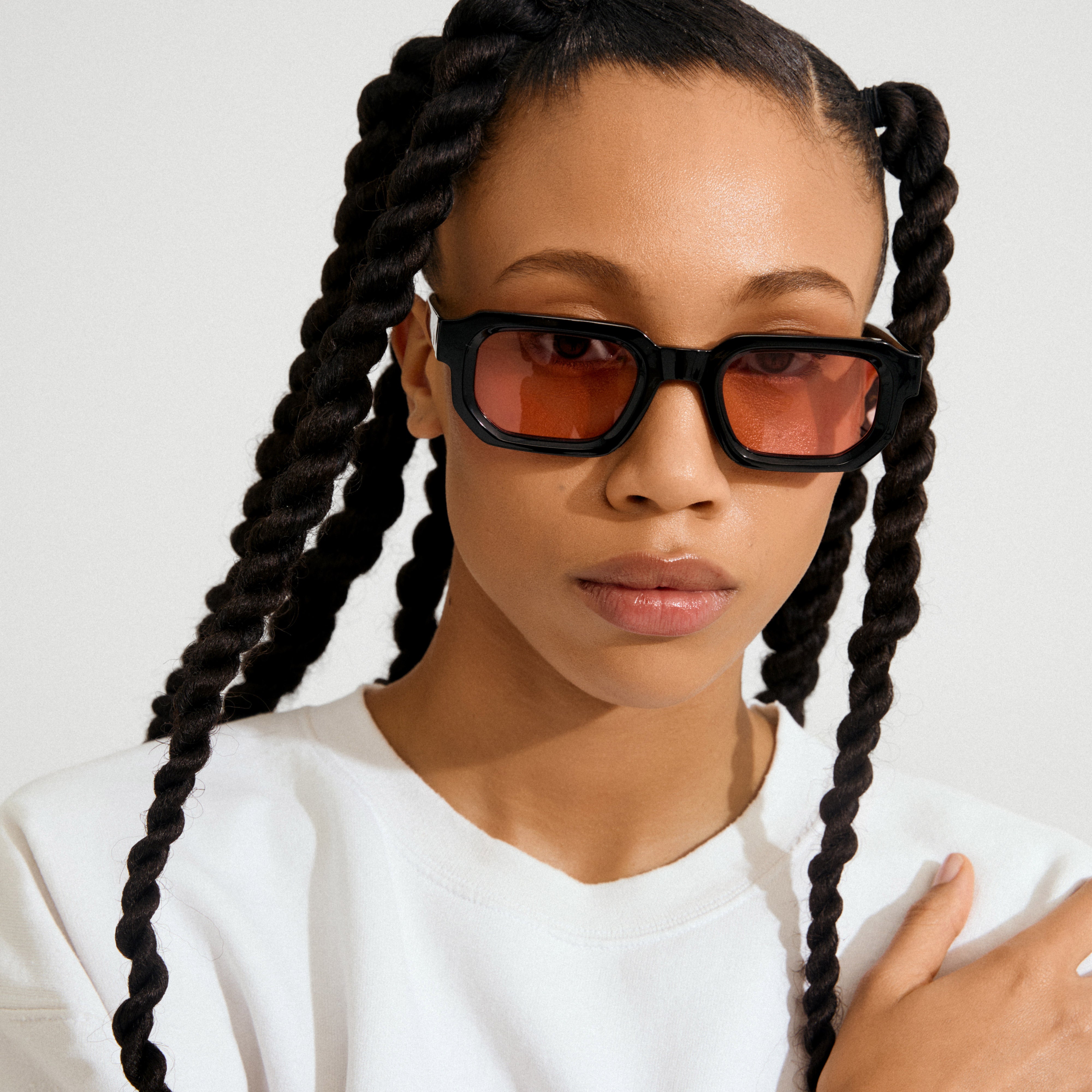 pilgrim-austen-sonnenbrille-schwarz-mit-rosa-gl-sern image 2