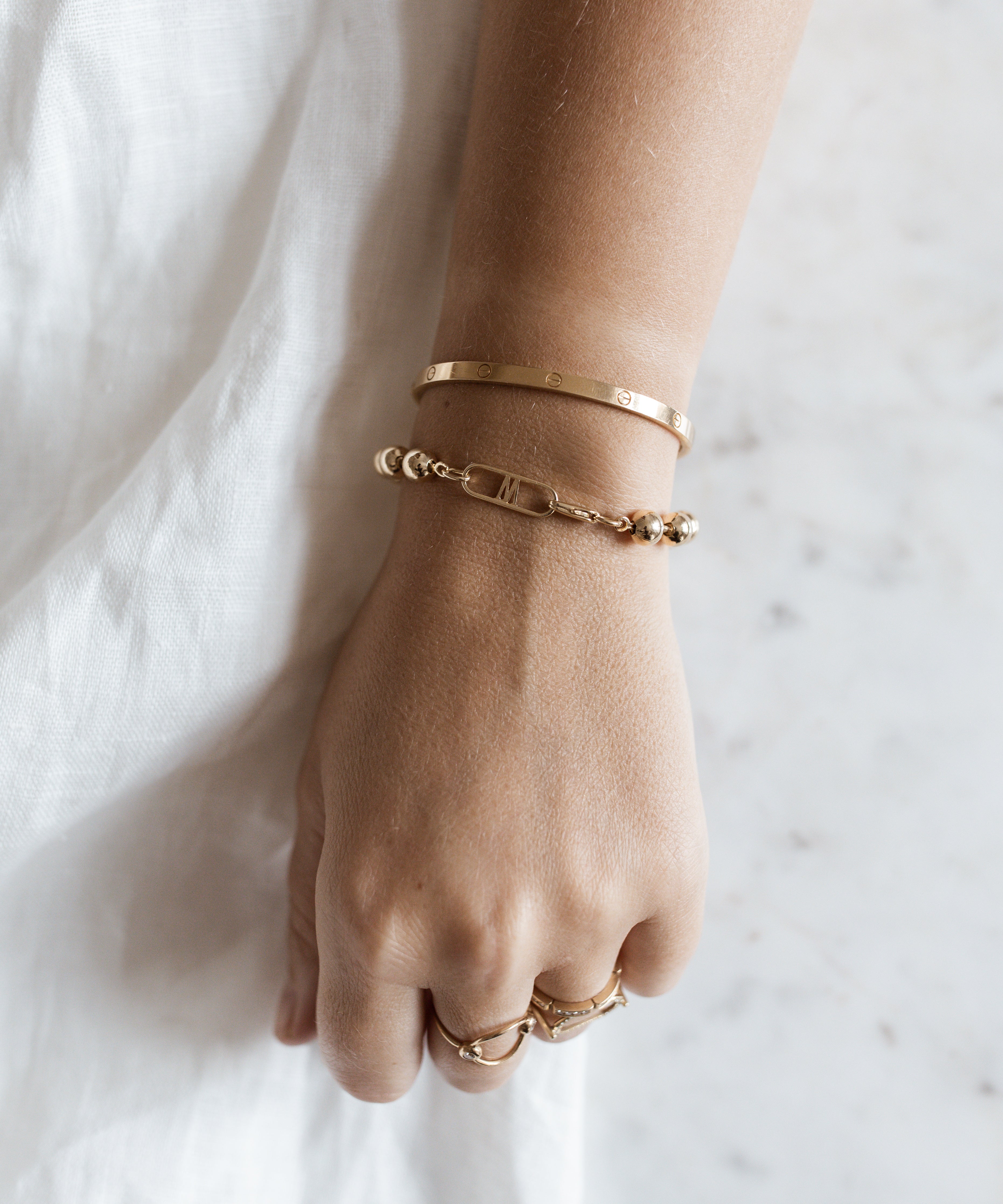 wald-berlin-harry-gold-bracelet-armband-17-5-cm image 3
