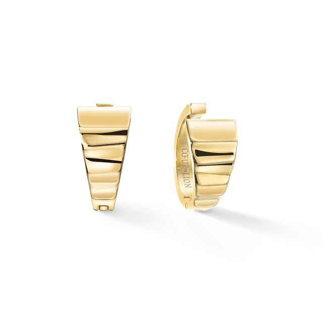 coeur-de-lion-iconic-collection-creole-wave-20-gold-edelstahl image 1