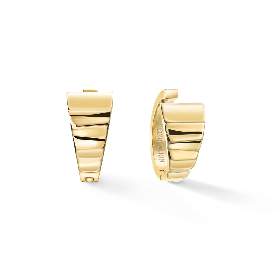 coeur-de-lion-iconic-collection-creole-wave-20-gold-edelstahl image 1