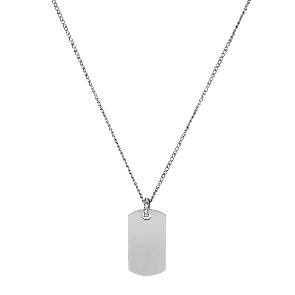 purelei-plate-charm-kette-50-55-cm-personalisierbar-mit-gravur-zirkonia image 5