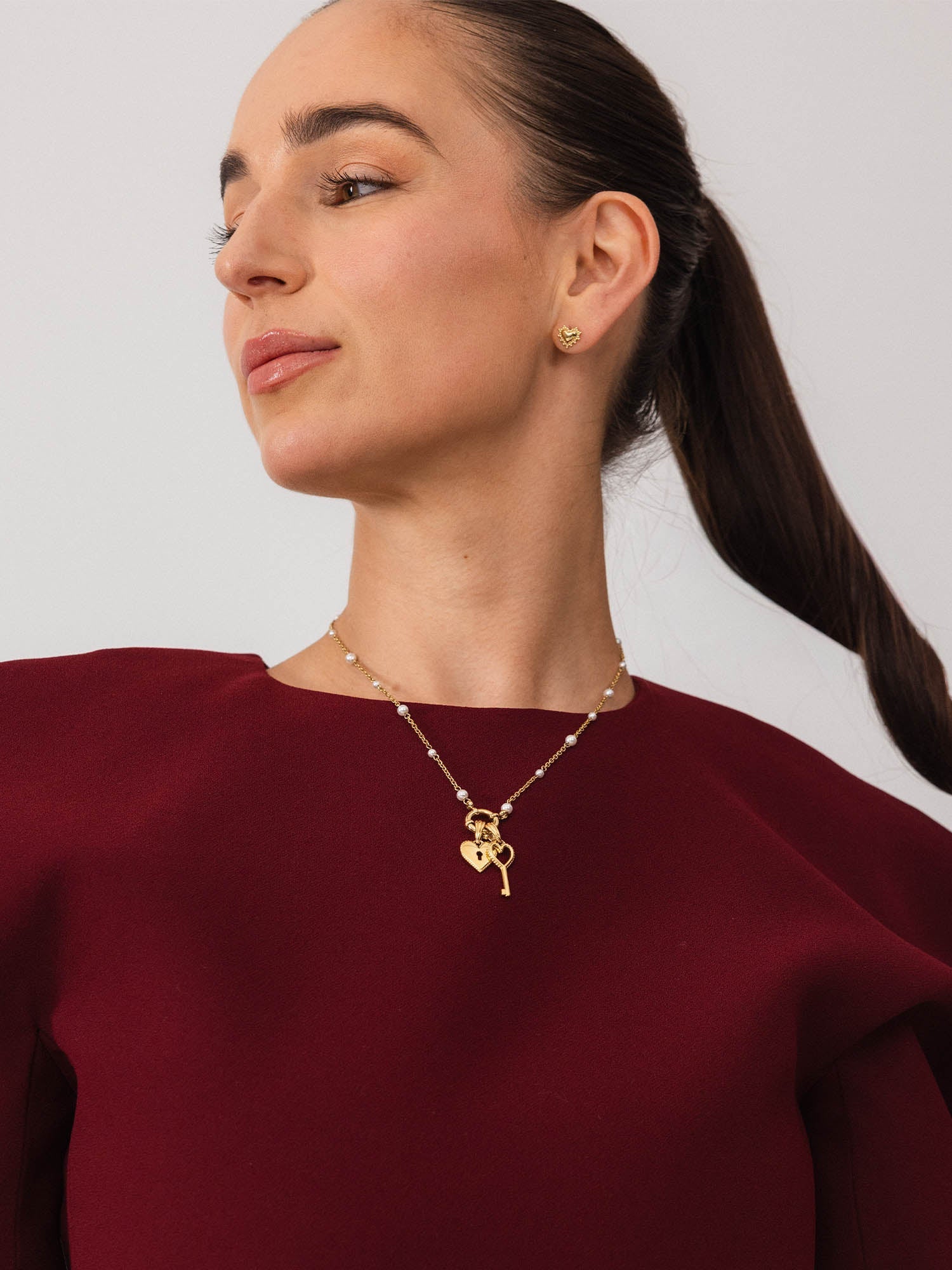 purelei-adore-charm-kette-mit-perlen-40-45-cm image 3
