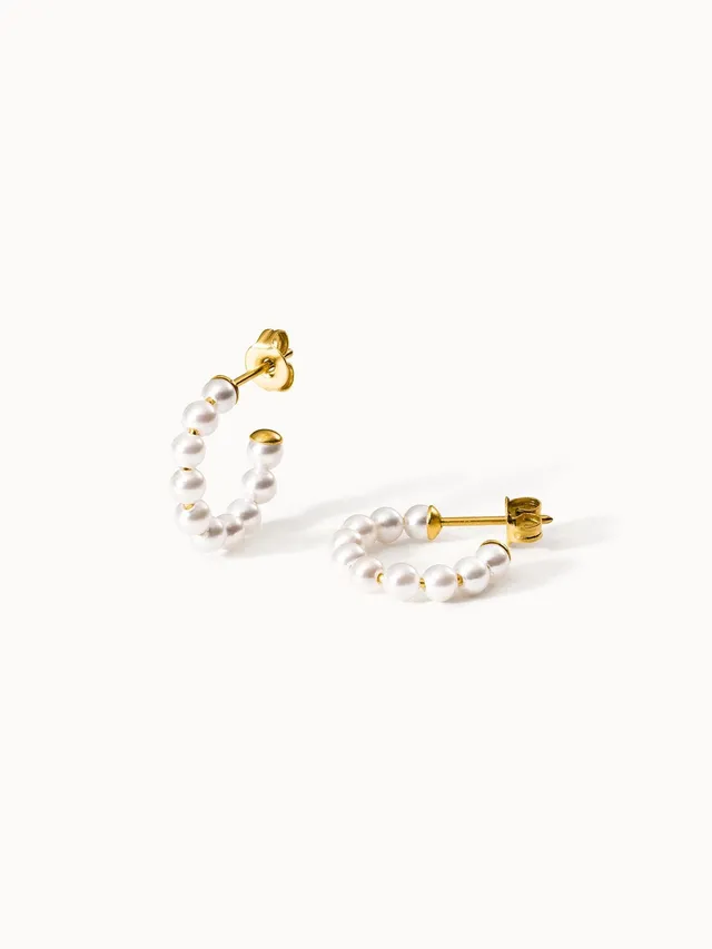 purelei-pure-soul-via-kollektion-creolen-ohrringe-mit-seashell-perlen image 1