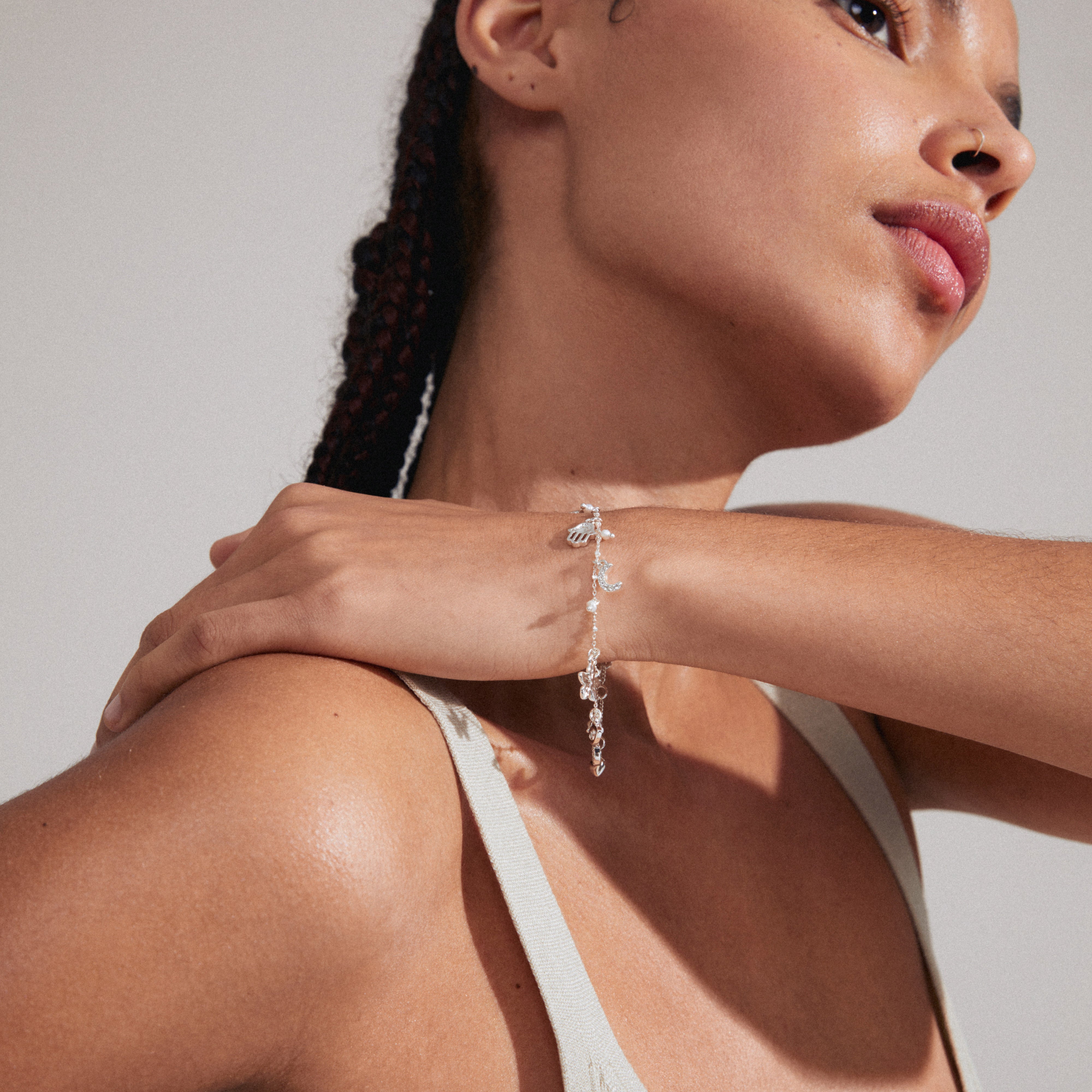 pilgrim-prucence-armband-versilbert image 2