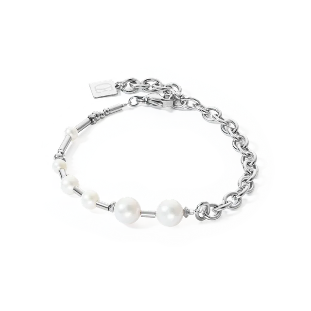 coeur-de-lion-armband-s-wasserperlen-chain-multiwear-silber image 1