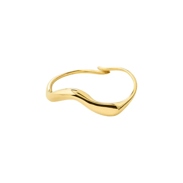 pilgrim-evon-doppelring-vergoldet-verstellbar-skulptural image 1