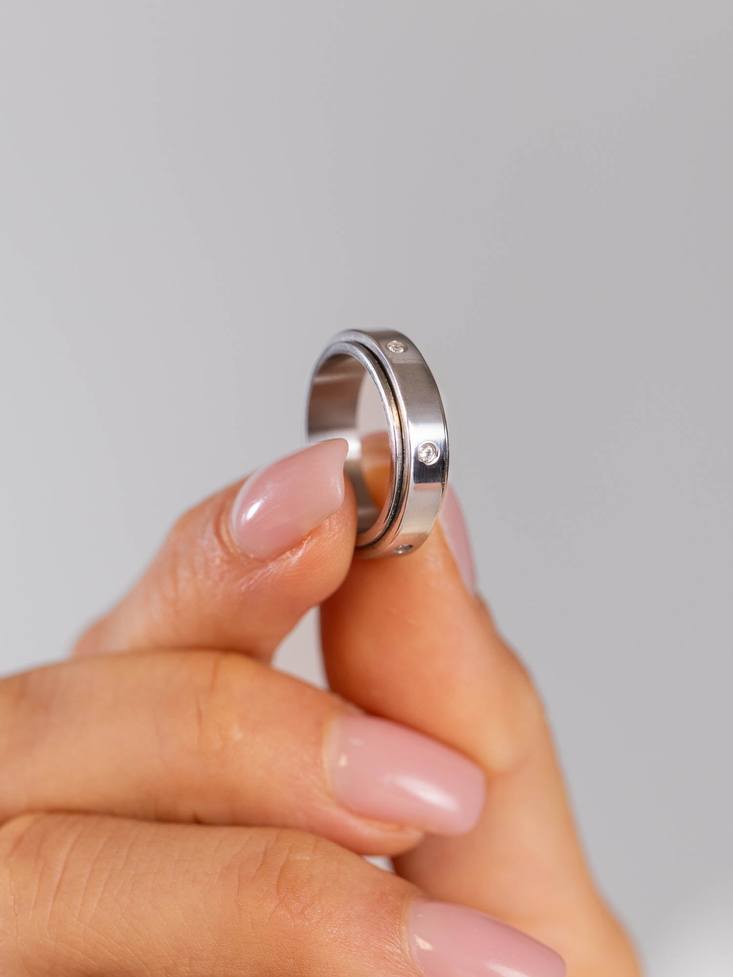 purelei-glitter-fidget-anxiety-ring-drehbarer-anti-stress-ring-mit-glitzersteine image 7