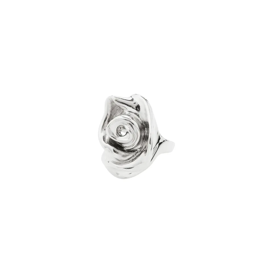 pilgrim-inner-ring-rose-verstellbar-versilbert image 1