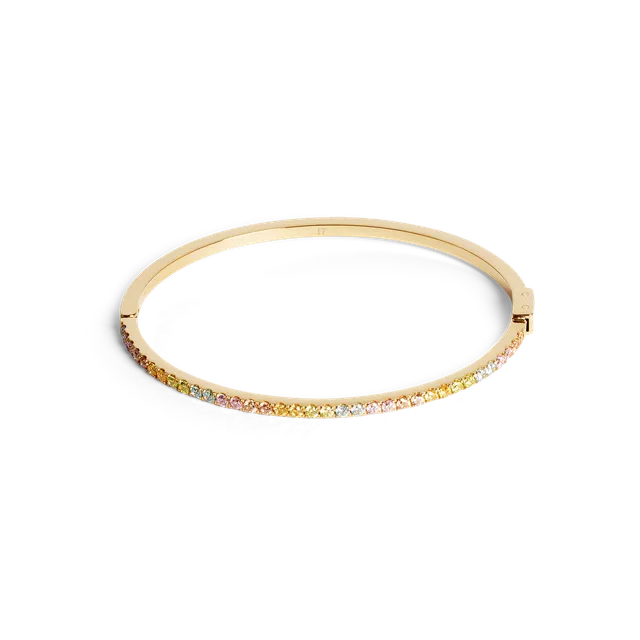 coeur-de-lion-eternal-love-armreif-gold-multicolor-pastell image 1