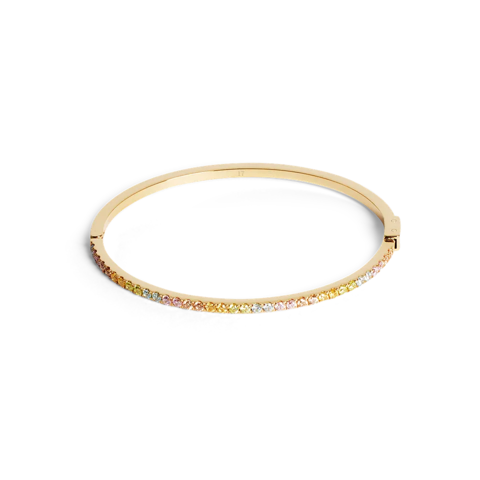 coeur-de-lion-eternal-love-armreif-gold-multicolor-pastell image 1