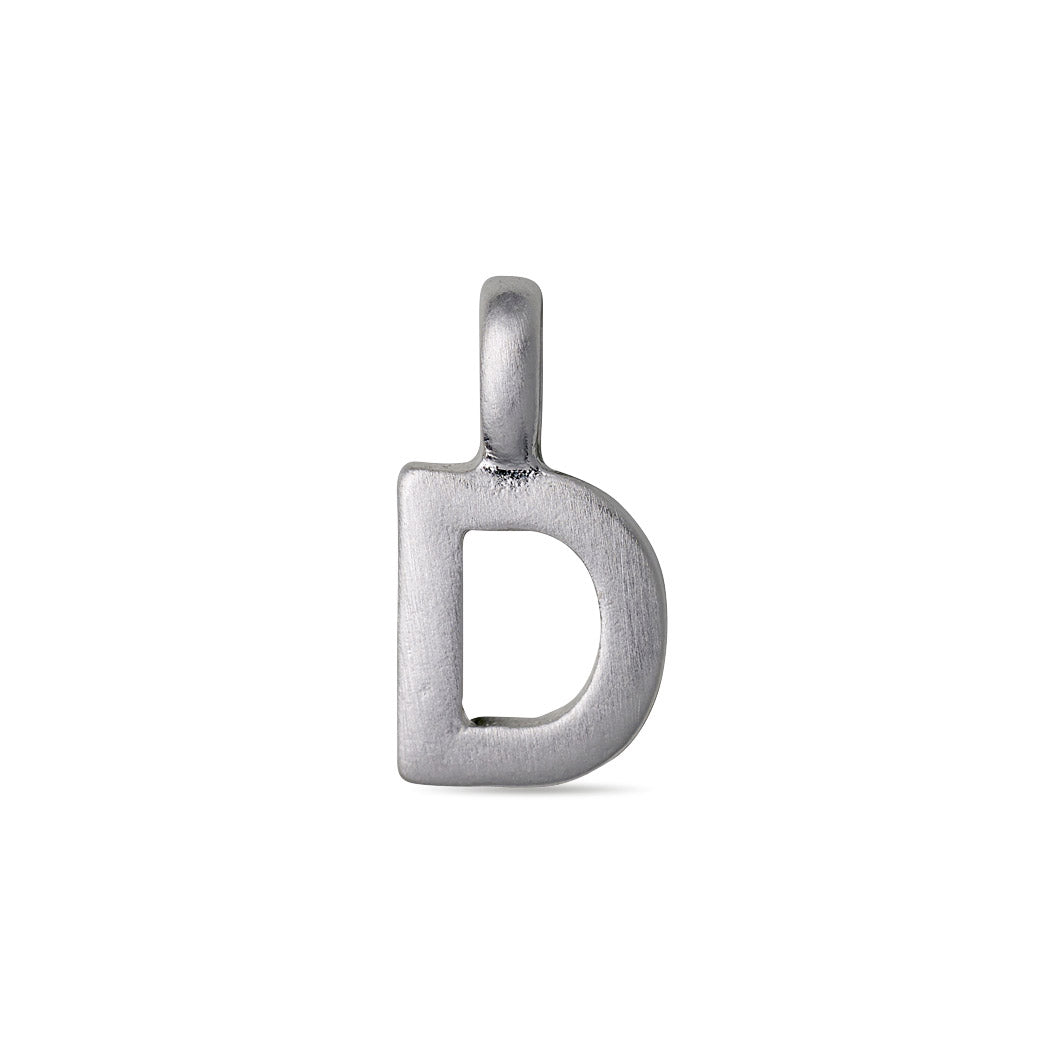 pilgrim-charm-d-buchstaben-anh-nger-versilbert image 1