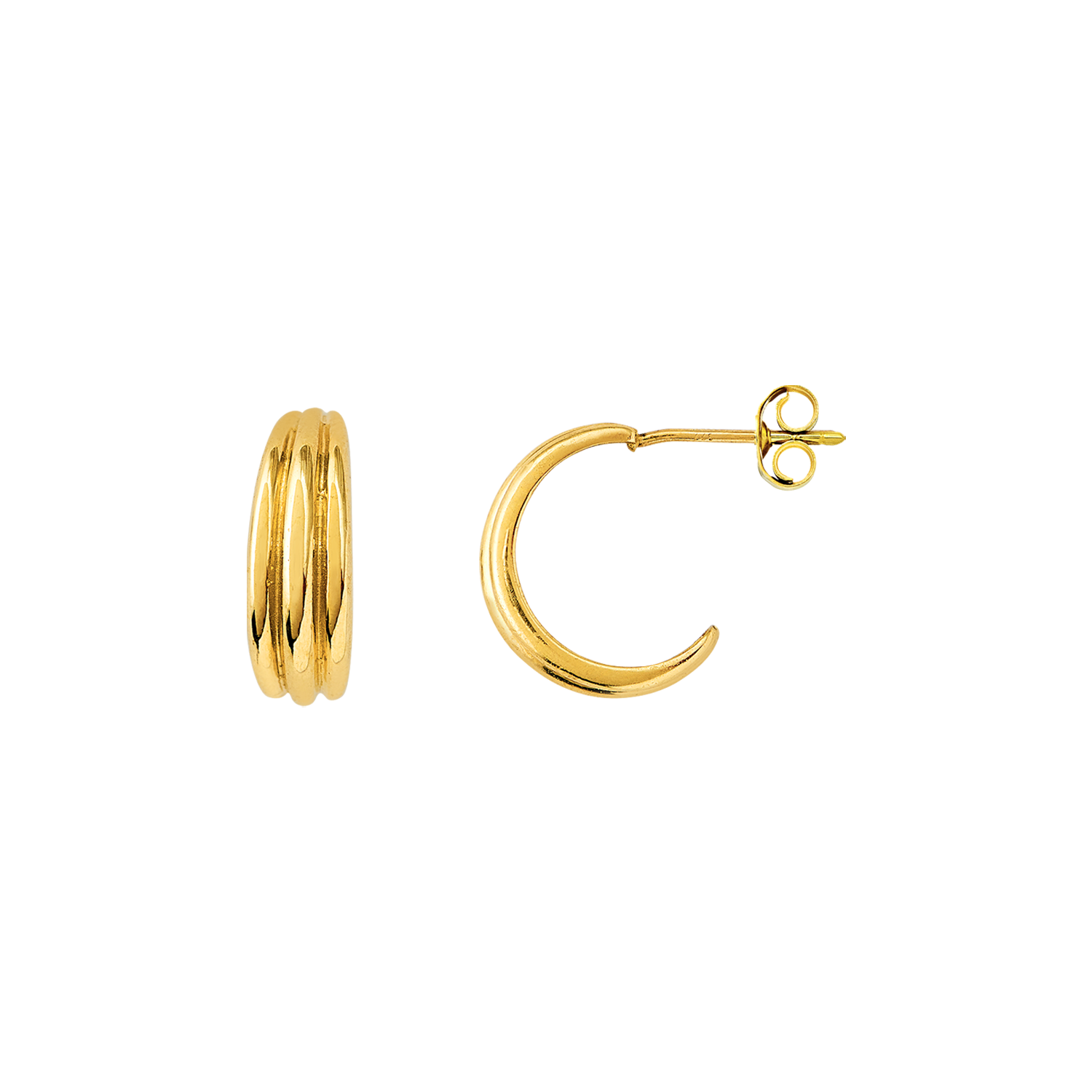 xenox-fine-mini-creolen-585-gelbgold-xg14k6046g image 1