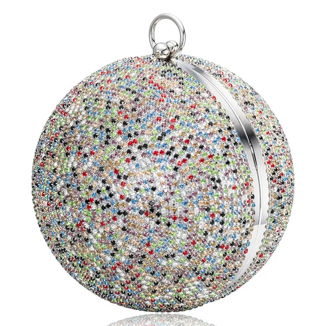 julie-julsen-disco-bag-handtasche-rainbow-kugel-clutch-mit-zirkonia image 1