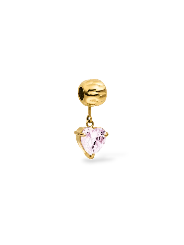 purelei-lei-rosa-herz-charm-herz-charm-aus-edelstahl-mit-rosa-schmuckstein image 1