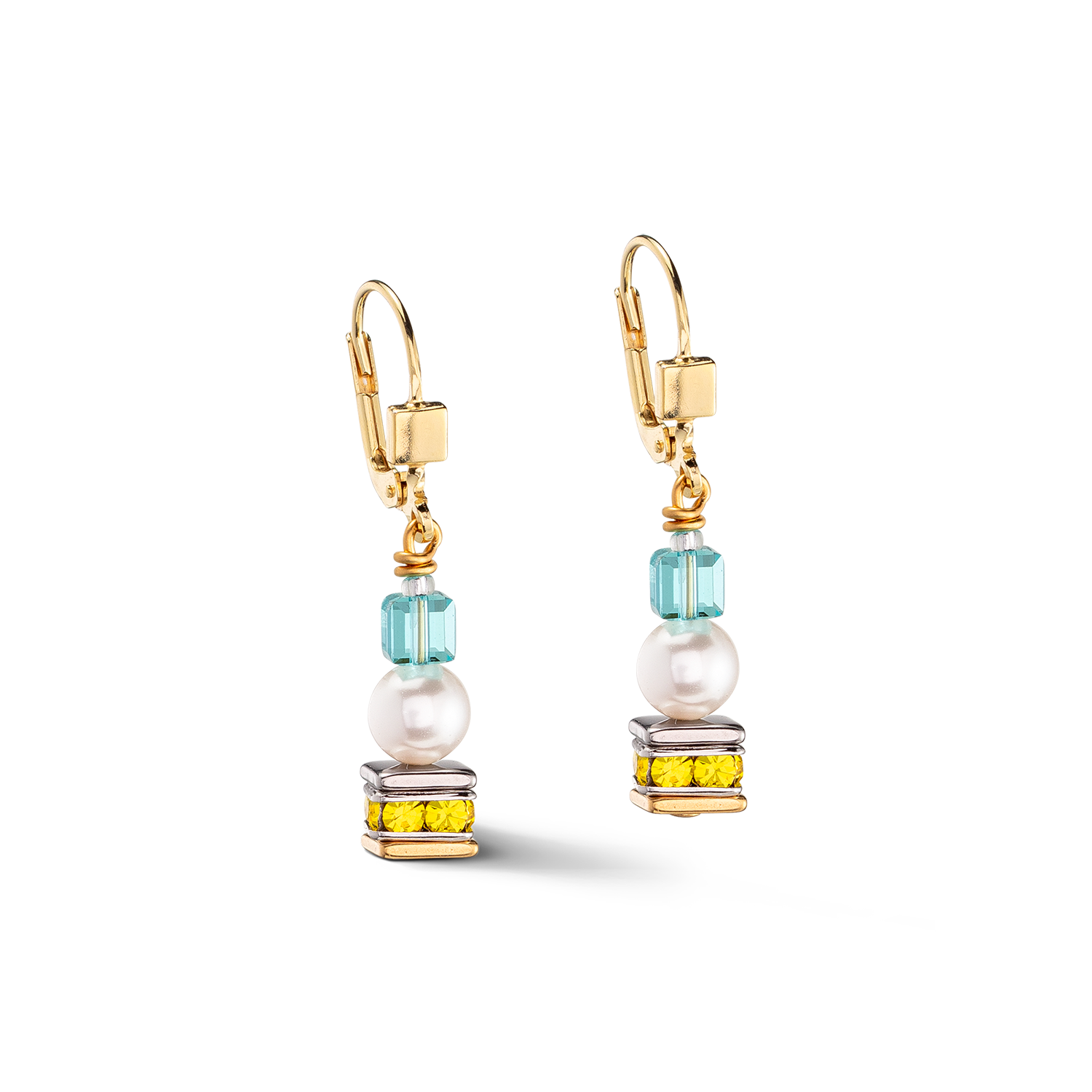coeur-de-lion-joyful-cubes-pearls-ohrringe-multicolor image 1