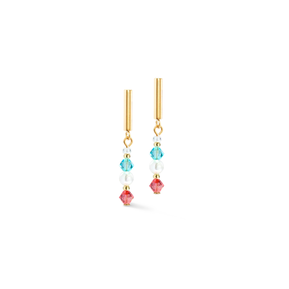 coeur-de-lion-princess-pearls-ohrringe-gold-rainbow image 1