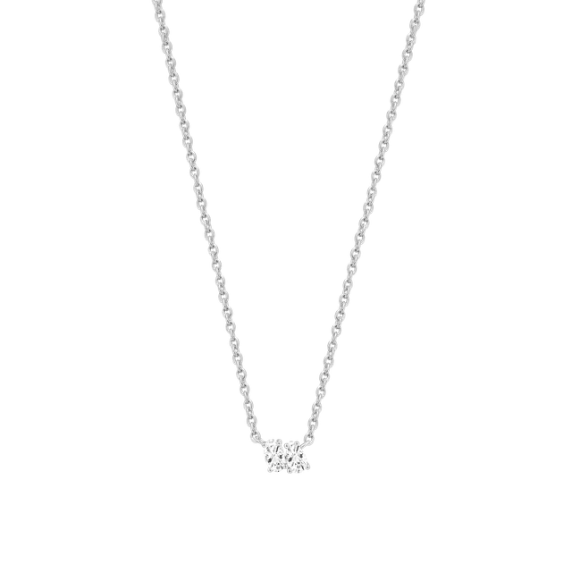 xenox-radiant-duo-halskette-925-sterlingsilber-rhodiniert image 1