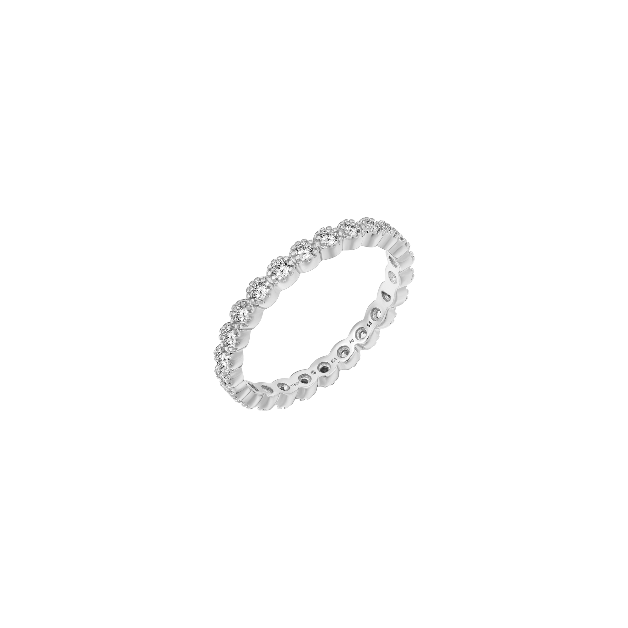 xenox-pure-essentials-ring-925-sterlingsilber-rhodiniert-mit-zirkonia image 1