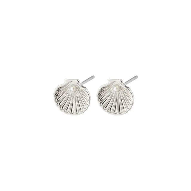pilgrim-opal-muschel-ohrstecker-silber-plated image 1