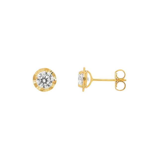 xenox-fine-ohrringe-585-gelbgold-mit-zirkonia-xg14k6092g image 1