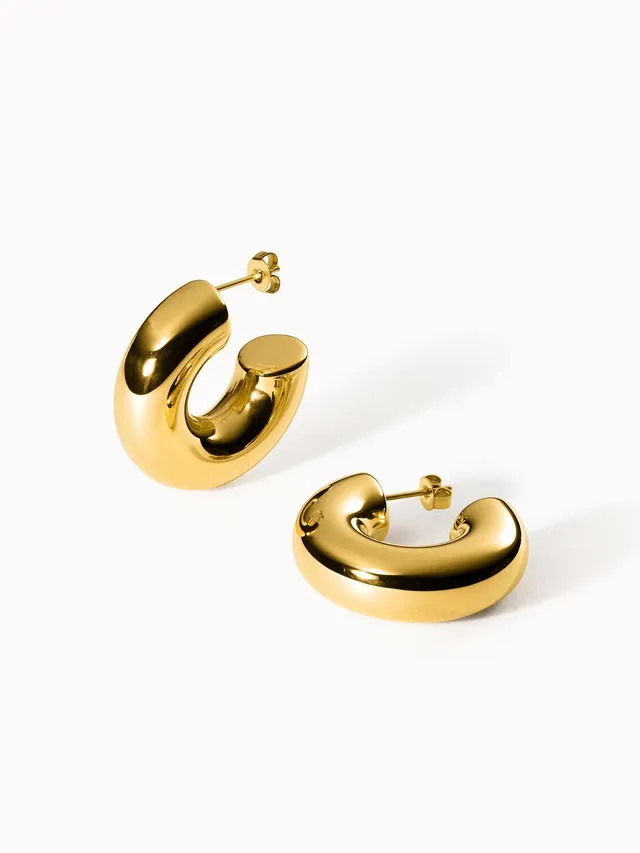 purelei-stellar-glow-ohrringe-31-mm-statement-in-gold-silber-ros-gold image 1