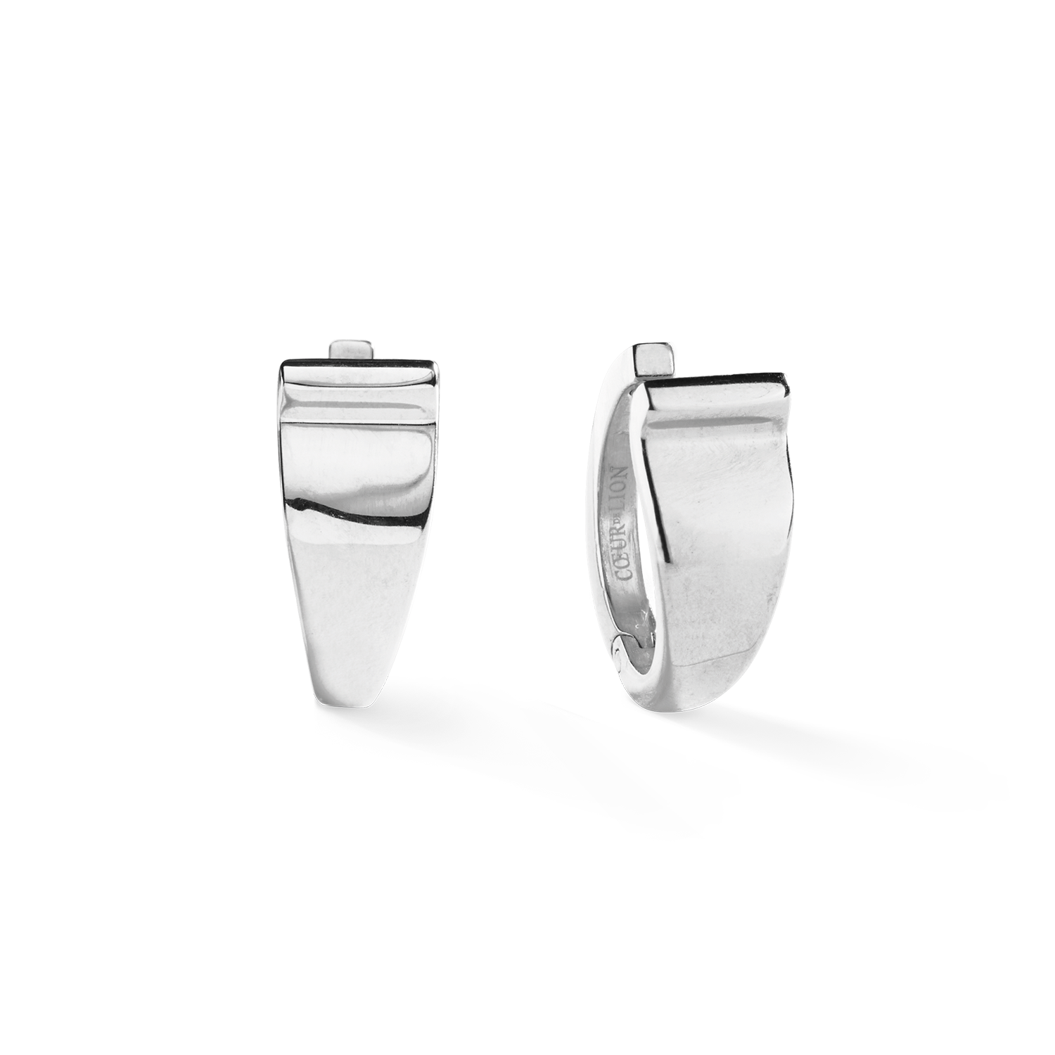coeur-de-lion-ear-me-up-creole-contour-silber-1-7-cm image 1