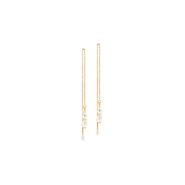 coeur-de-lion-dancing-crystals-pure-ohrringe-gold-kristall-chain image 1