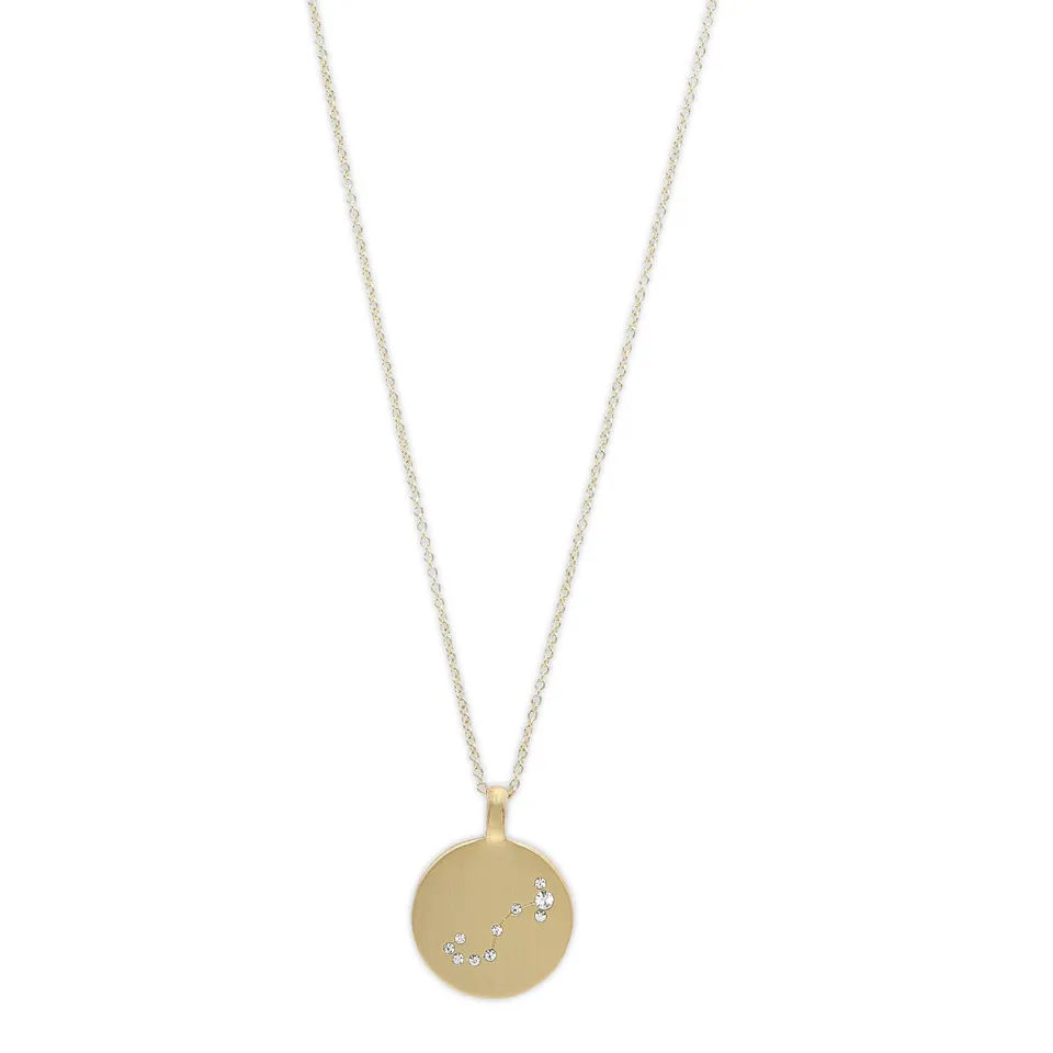 pilgrim-scorpio-sternzeichen-kette-gold-plated-m-nzanh-nger-skorpion image 1