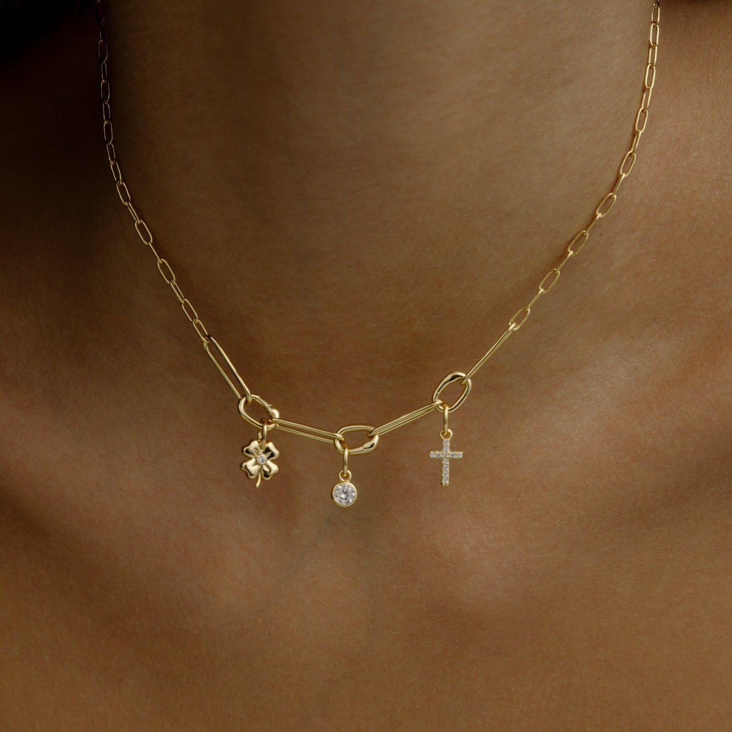 xenox-charm-trio-halskette-xs10574-925-sterlingsilber-f-r-charms image 4