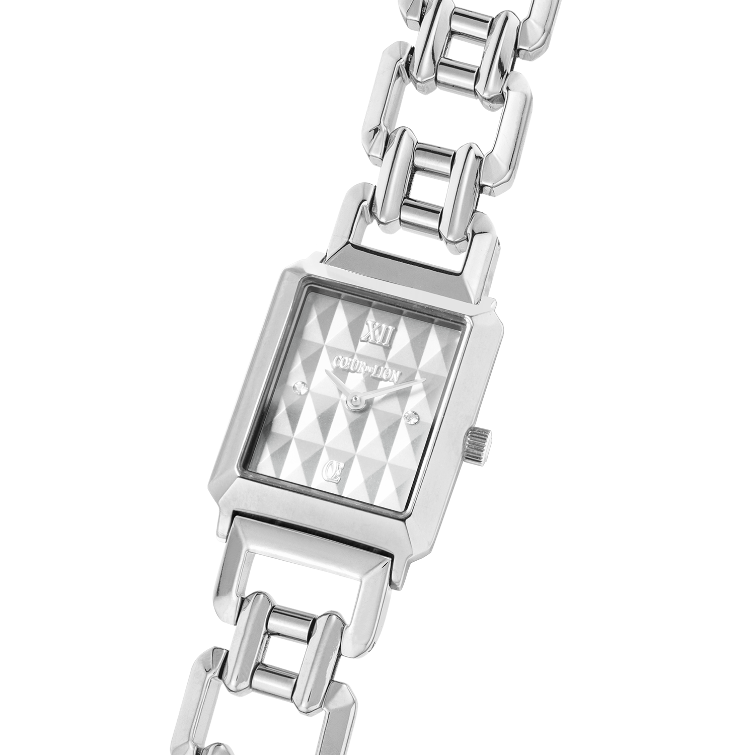 coeur-de-lion-uhr-iconic-spikes-silber-statement image 2