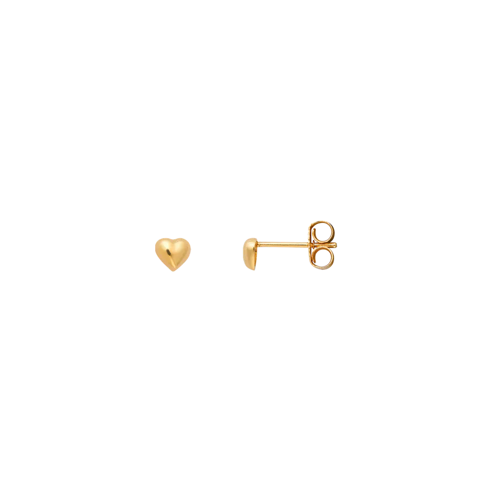 xenox-fine-heart-ohrringe-585-gelbgold-herz image 1