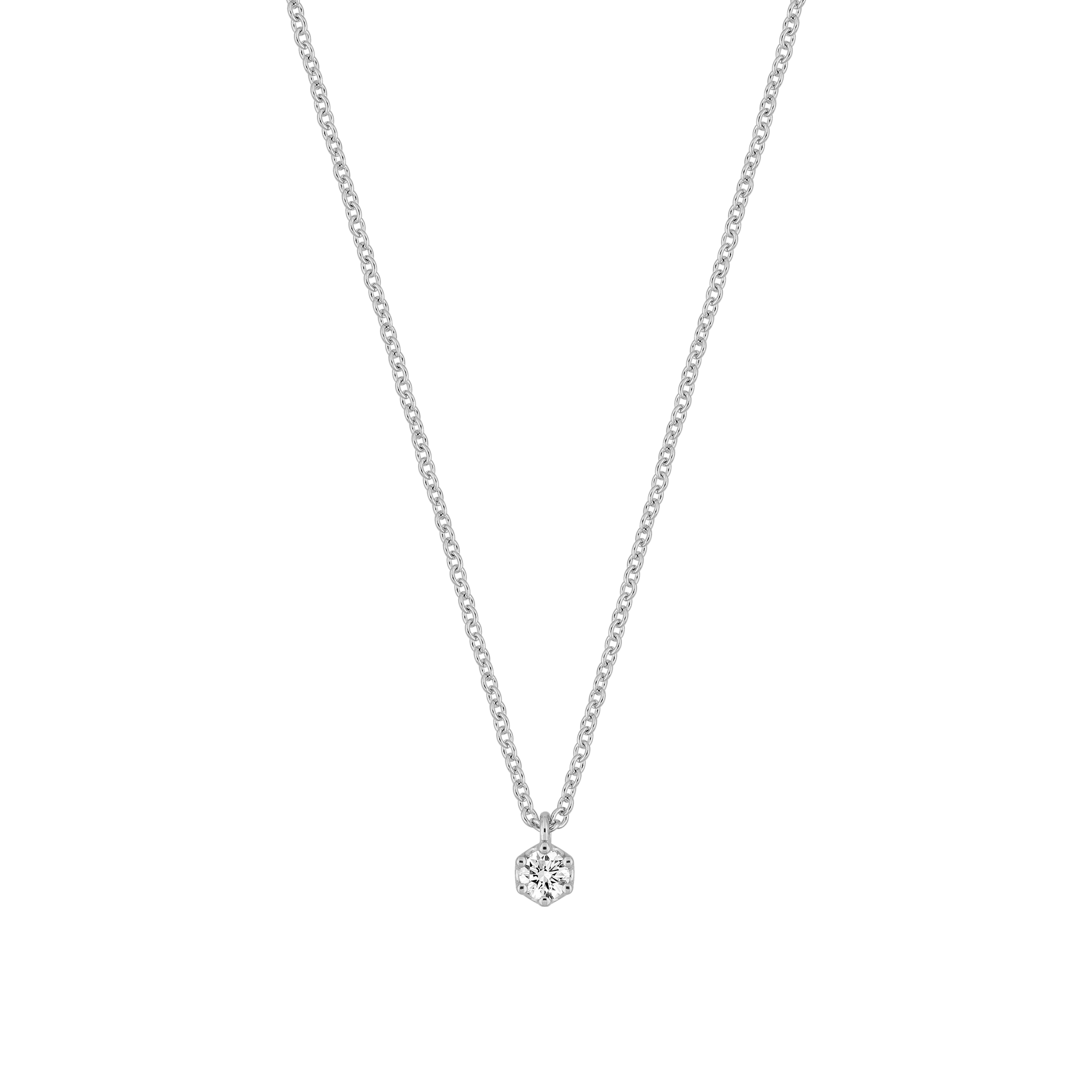 xenox-krappe-petite-halskette-925-sterlingsilber-mit-lab-grown-diamonds image 2
