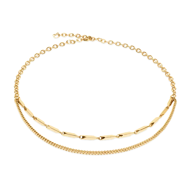 coeur-de-lion-halskette-twisted-layers-gold image 1