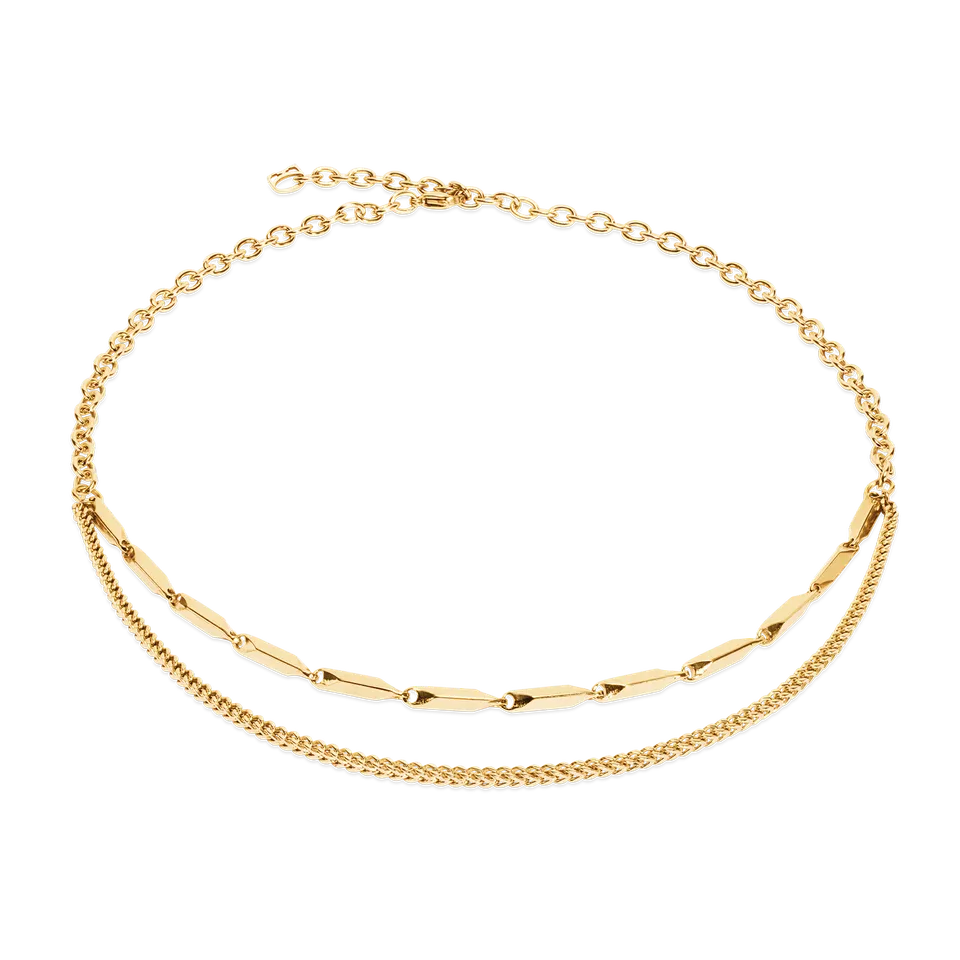 coeur-de-lion-halskette-twisted-layers-gold image 1