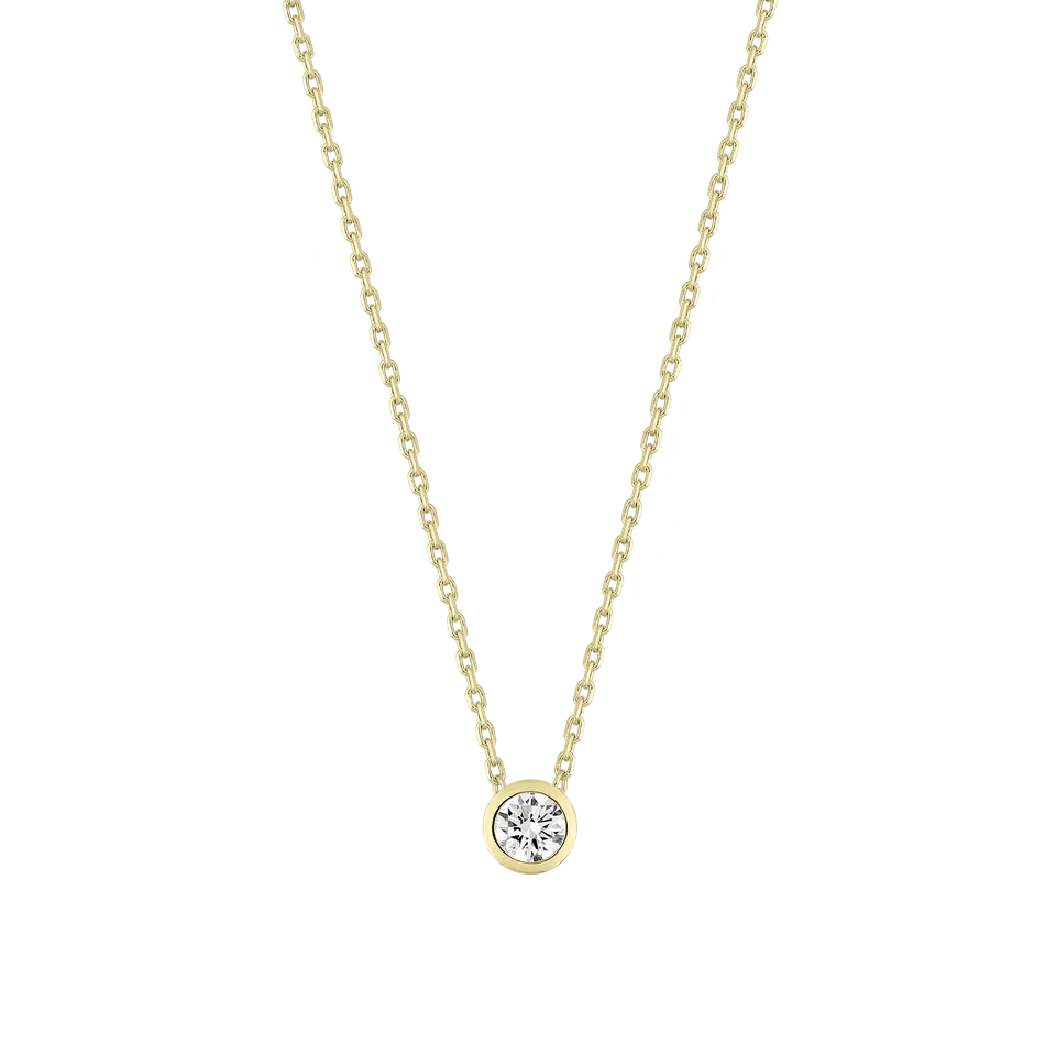 xenox-zarge-classic-halskette-925-sterlingsilber-mit-lab-grown-diamonds image 1