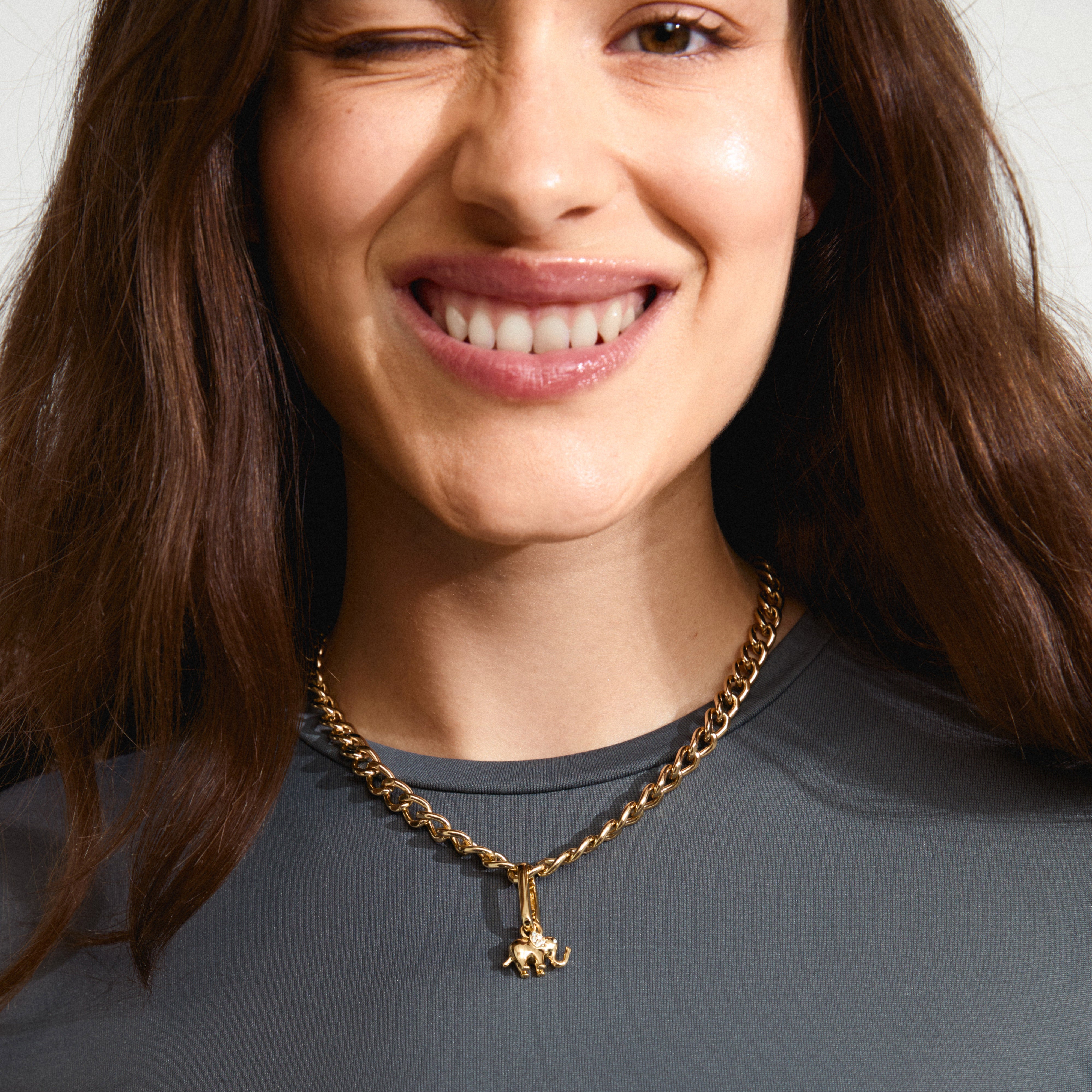 pilgrim-charm-elefant-anh-nger-vergoldet-mit-preciosa-kristallen image 3