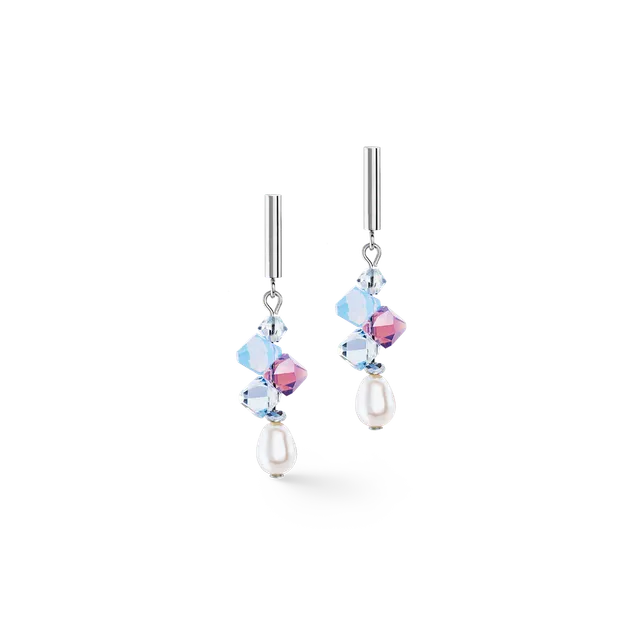 coeur-de-lion-ohrringe-dancing-crystals-pearls-flieder-blau image 1