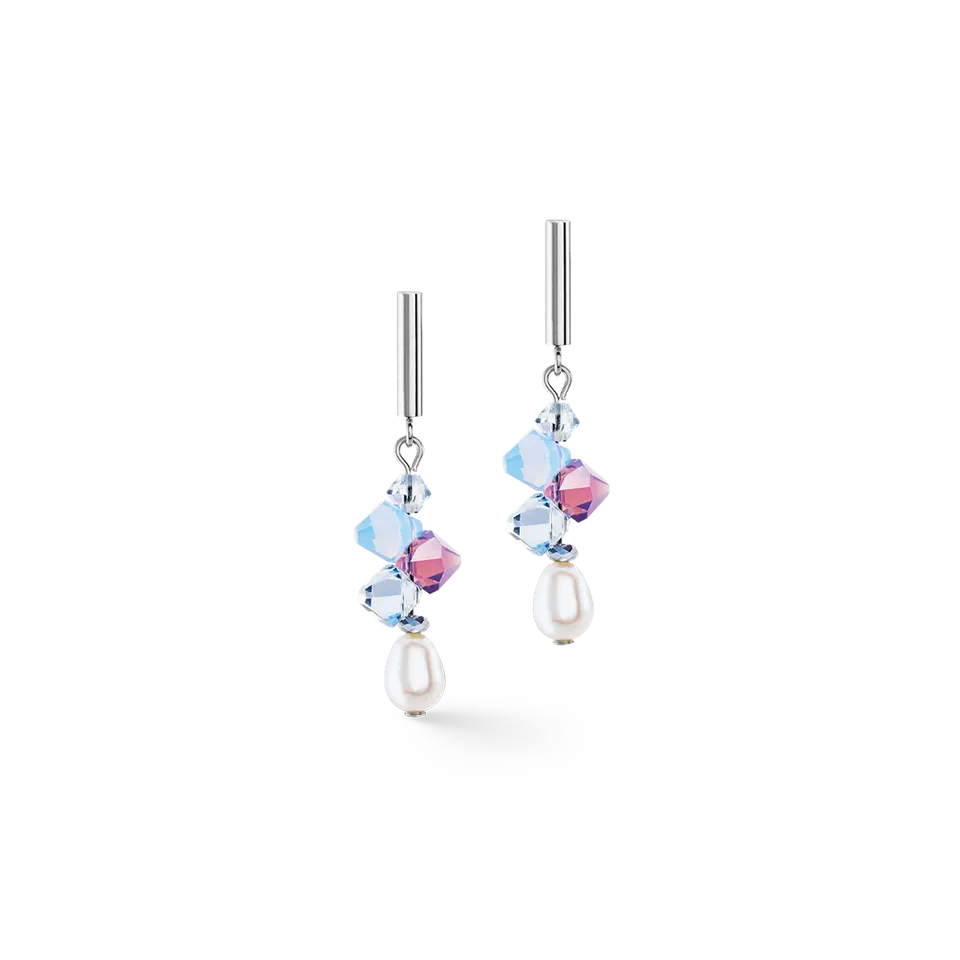 coeur-de-lion-ohrringe-dancing-crystals-pearls-flieder-blau image 1