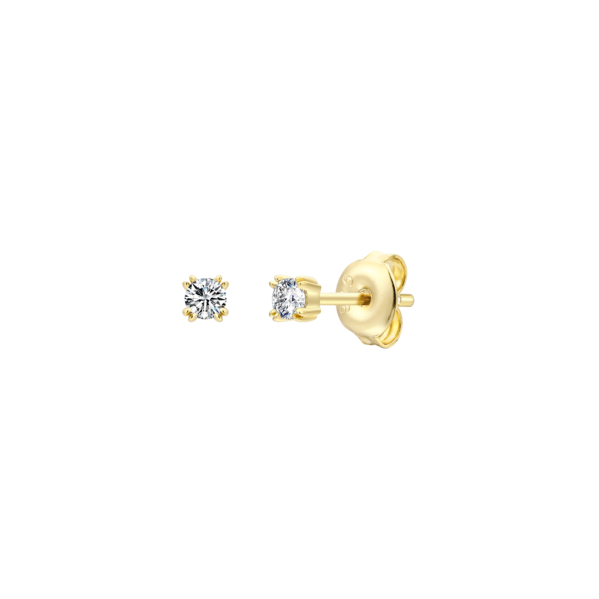 xenox-pure-essentials-ohrringe-925-sterlingsilber-rhodiniert-mit-zirkonia-7 image 2