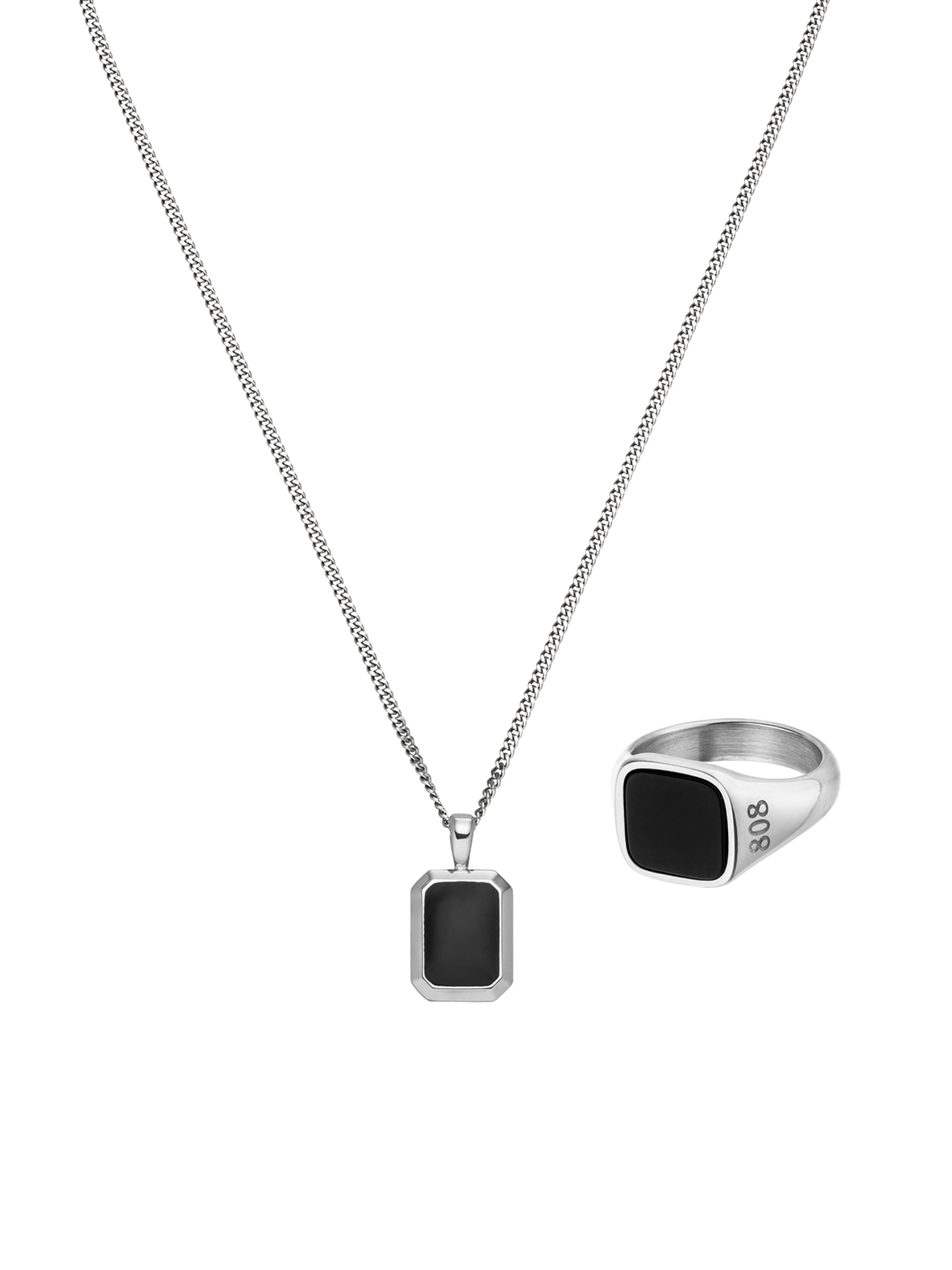 purelei-night-set-kette-und-siegelring-mit-schwarzem-onyx image 1